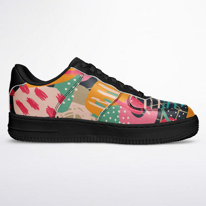 The painter - Black casual sneakers low shoes copy