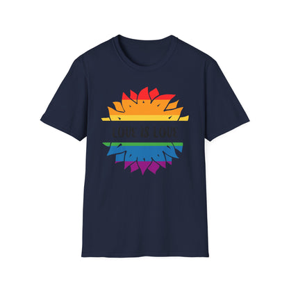 Gaylife - Love is love - Unisex Softstyle T-Shirt