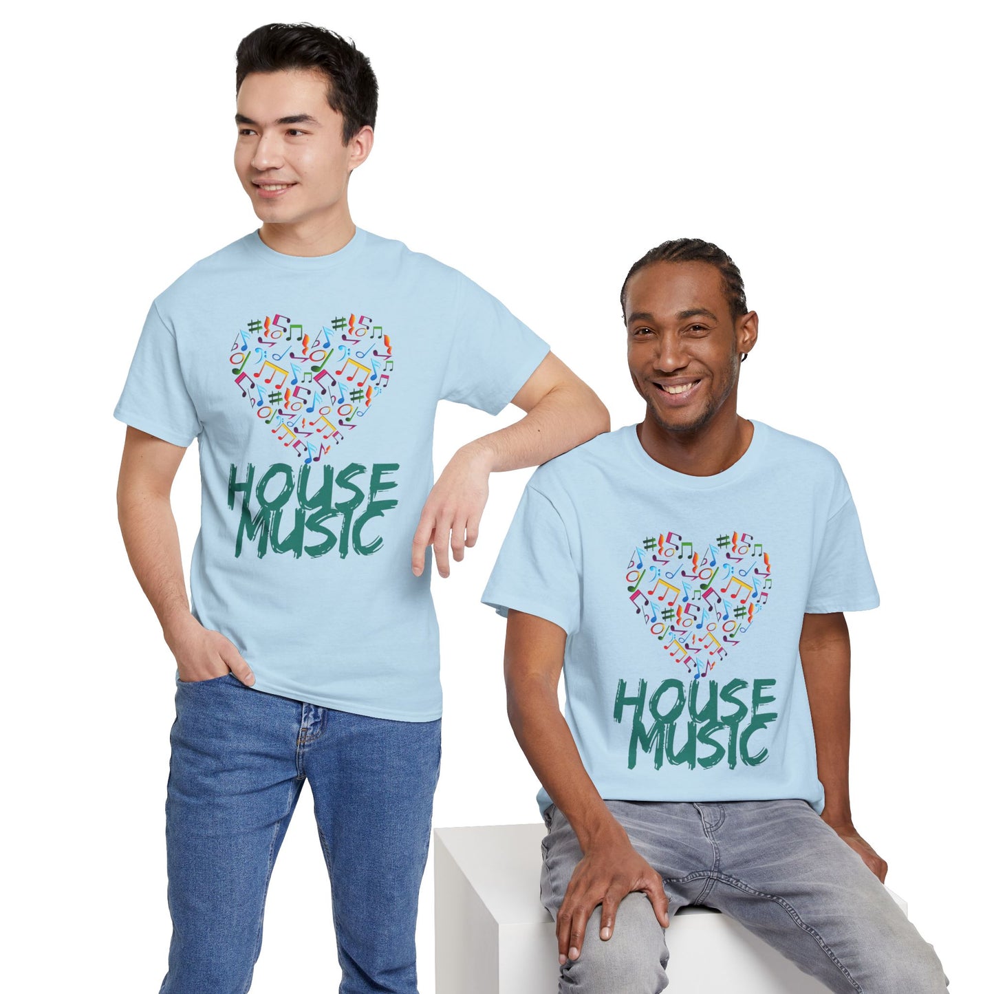Love House Music T-Shirt — 'Love House Music' Tee for House Music Fans