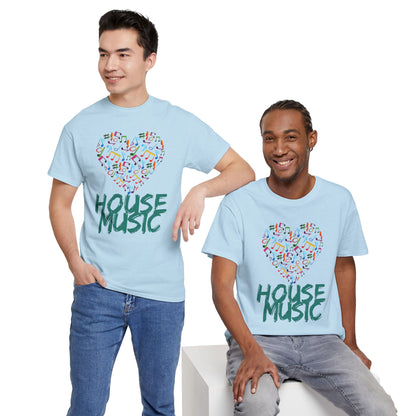 Love House Music T-Shirt — 'Love House Music' Tee for House Music Fans