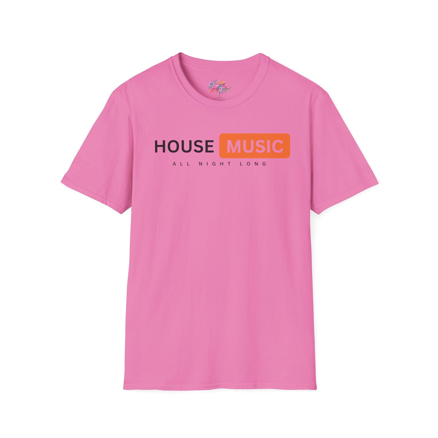 House music - All night long hub - Unisex Softstyle T-Shirt