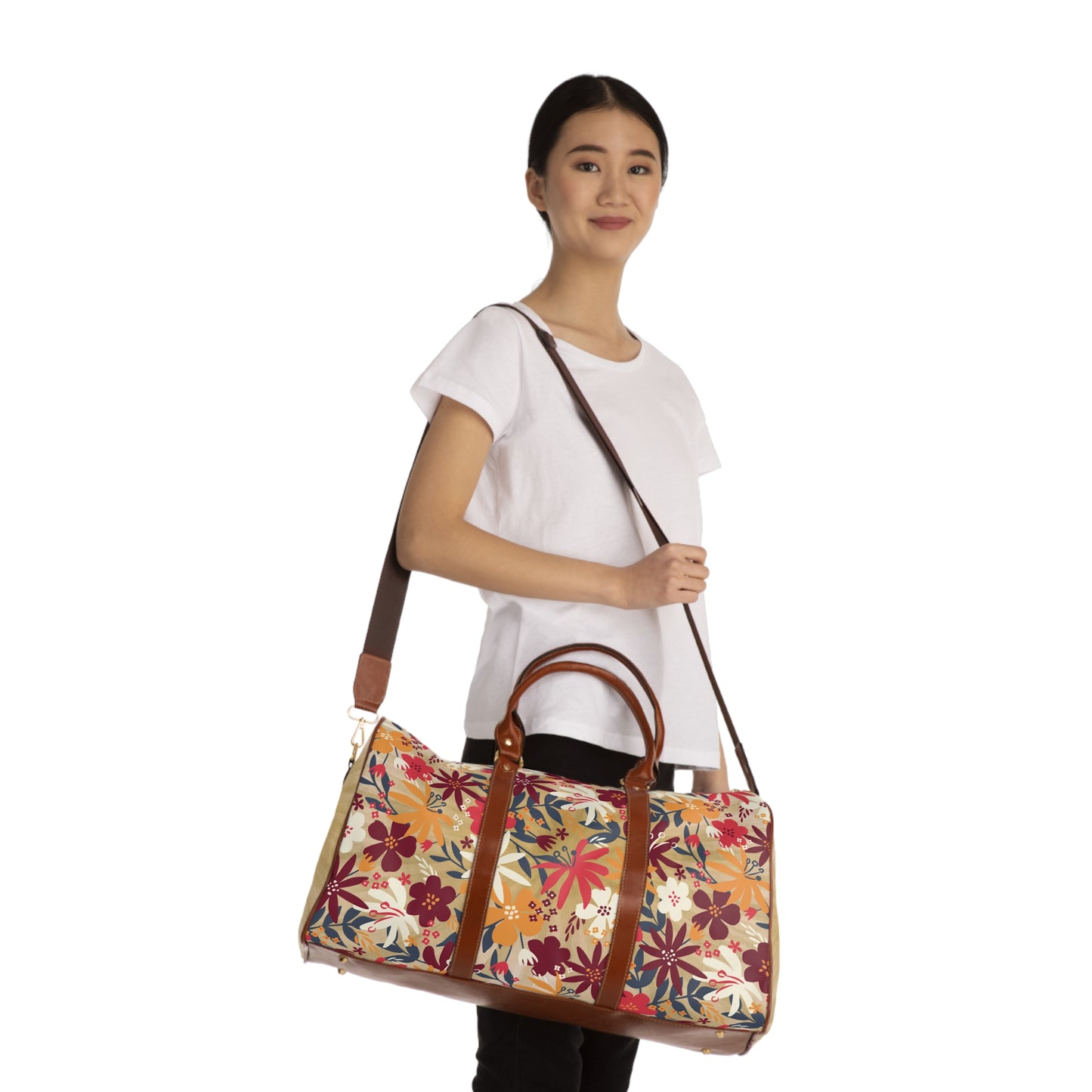 Flower pattern - Weekender bag
