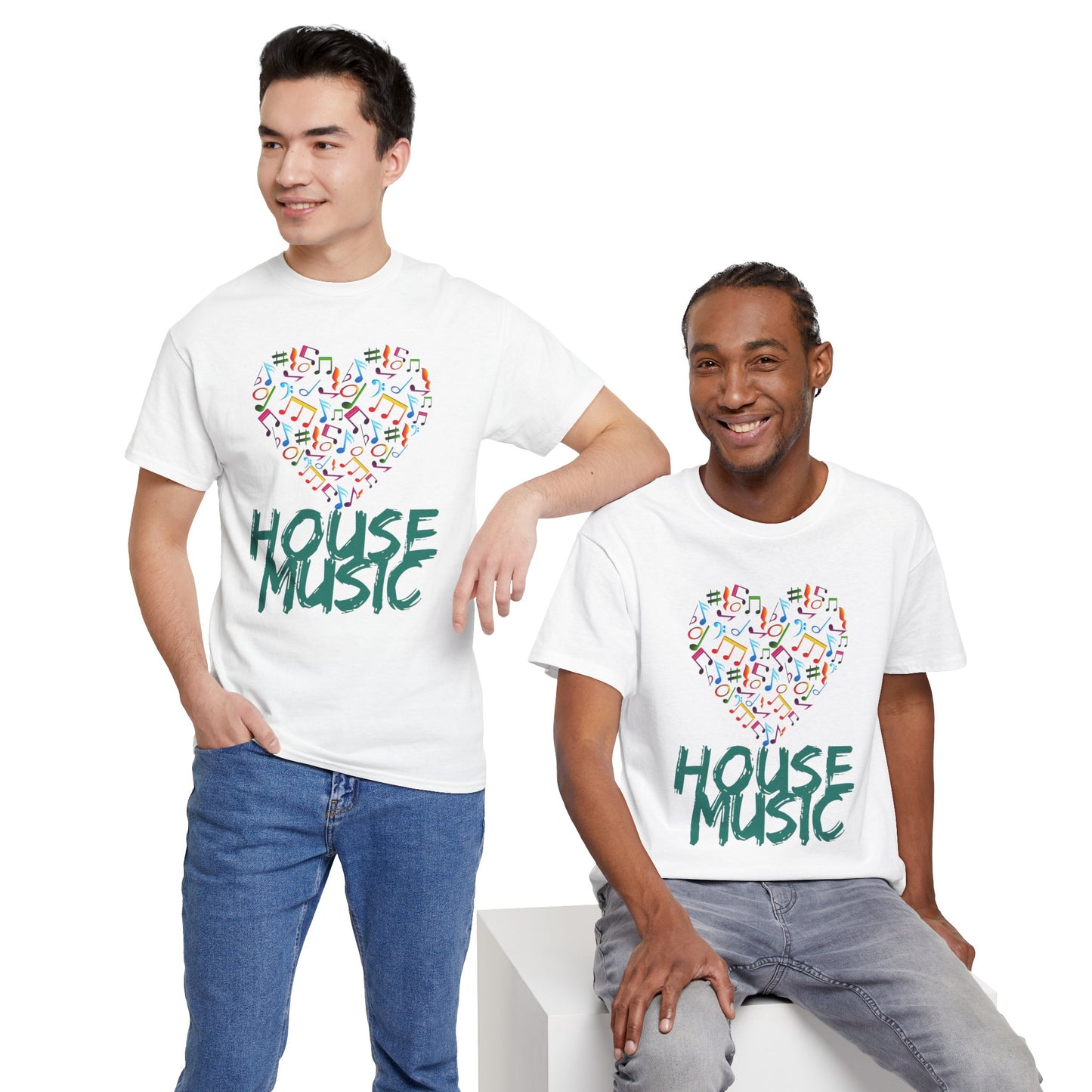 Love House Music T-Shirt — 'Love House Music' Tee for House Music Fans