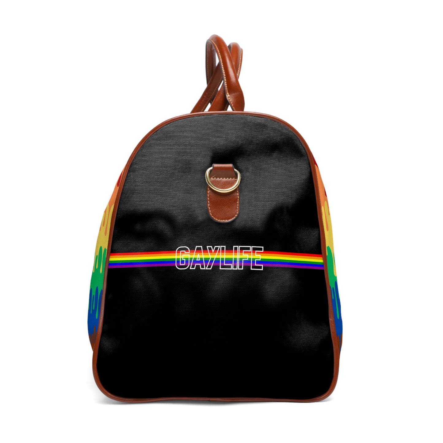 Gaylife - Rainbow - Black - Travel Bag