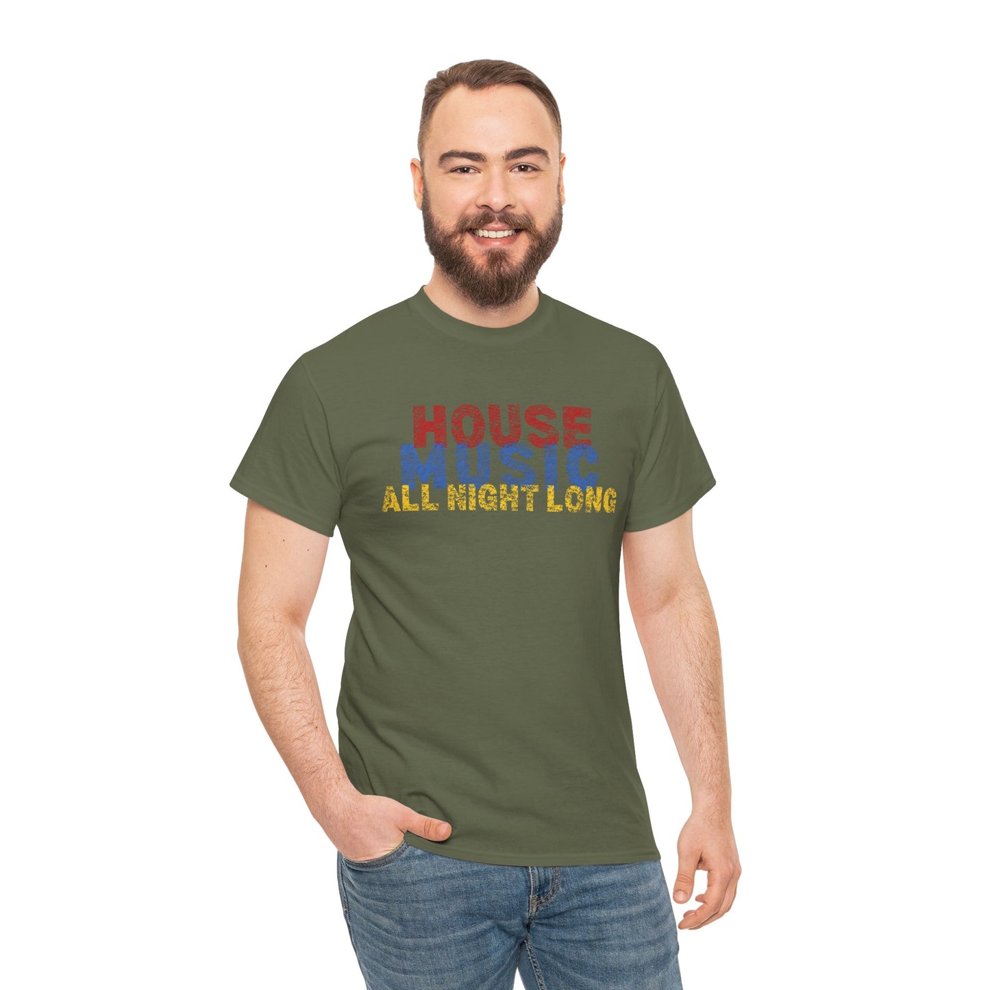 House music all night long T-Shirt