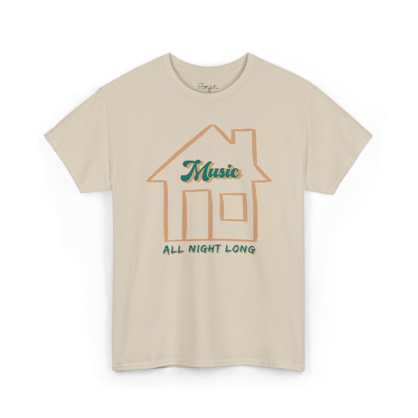 House Music All Night Tee — Party Shirt