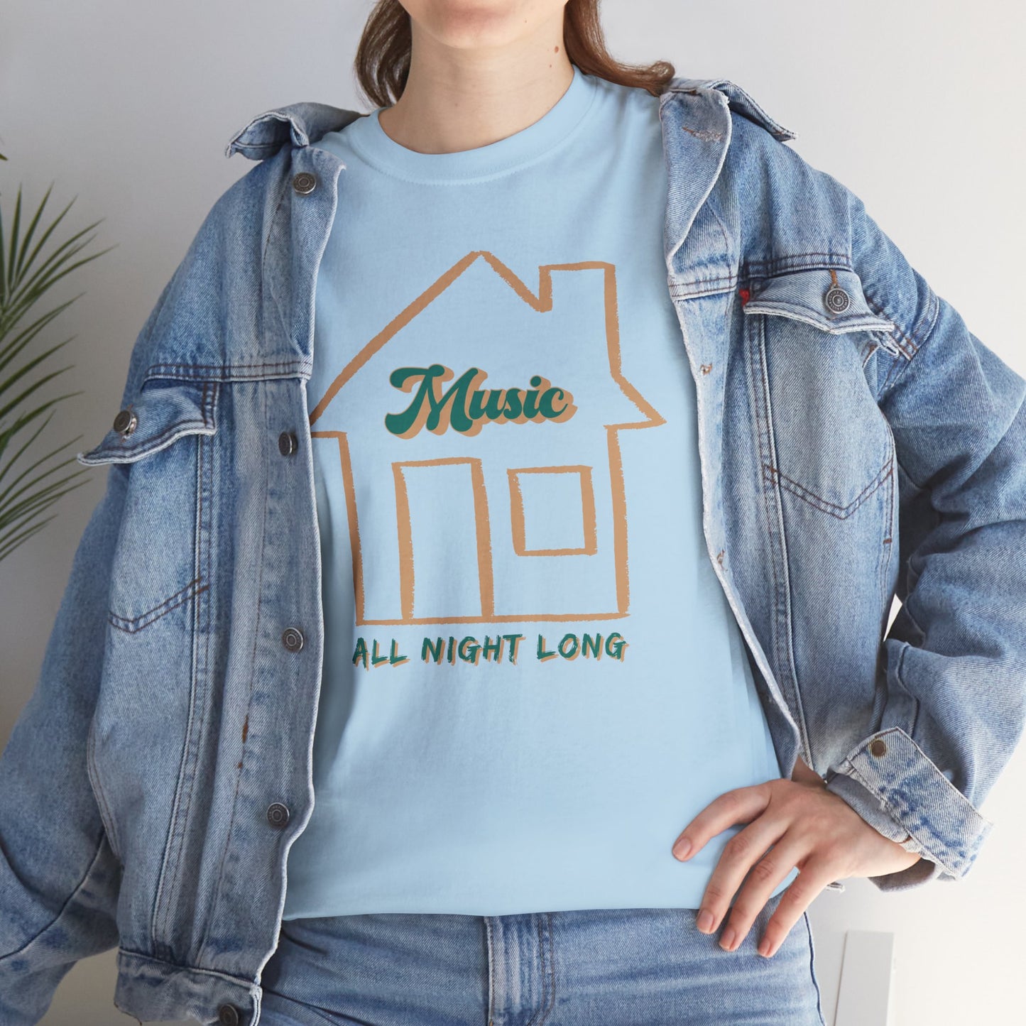 House Music All Night Tee — Party Shirt