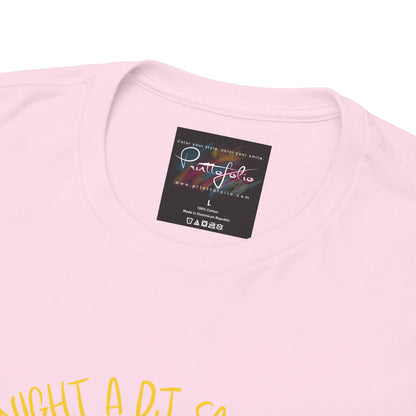 Last night a dj safe my life T-Shirt — Unisex Heavy Cotton Tee