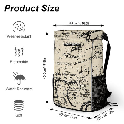 The busy wall - sport bag