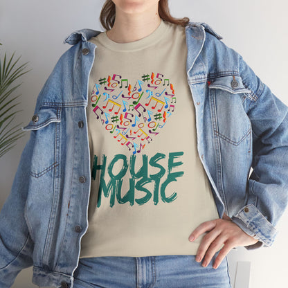 Love House Music T-Shirt — 'Love House Music' Tee for House Music Fans