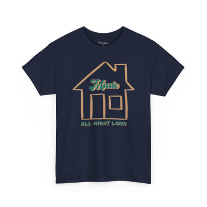 House Music All Night Tee — Party Shirt