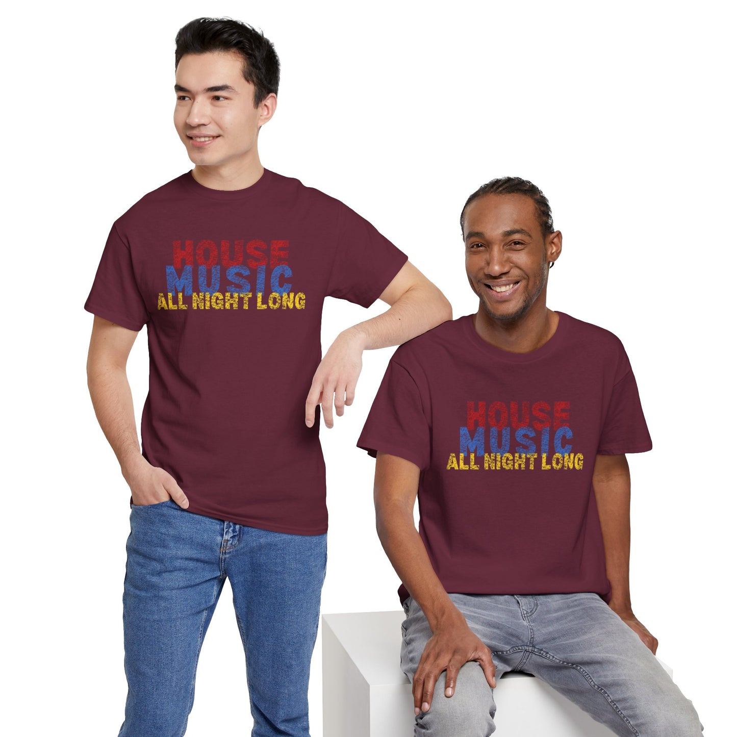 House music all night long T-Shirt