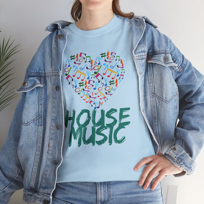 Love House Music T-Shirt — 'Love House Music' Tee for House Music Fans