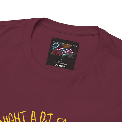 Last night a dj safe my life T-Shirt — Unisex Heavy Cotton Tee