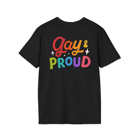 Gaylife - Gay and proud - Unisex Softstyle T-Shirt - 6