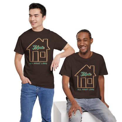 House Music All Night Tee — Party Shirt