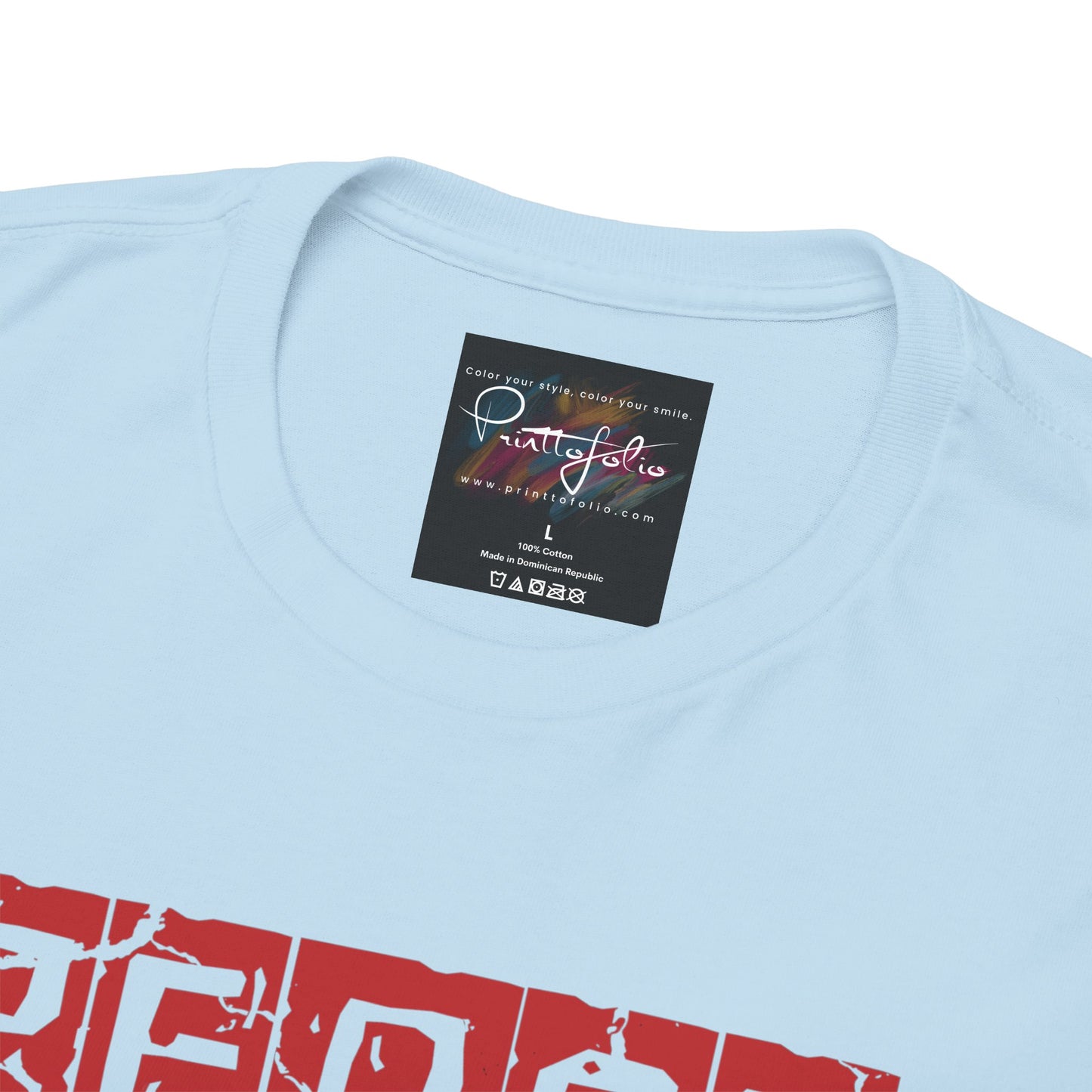 Peace Love and House Music T-Shirt — Unisex Heavy Cotton Tee