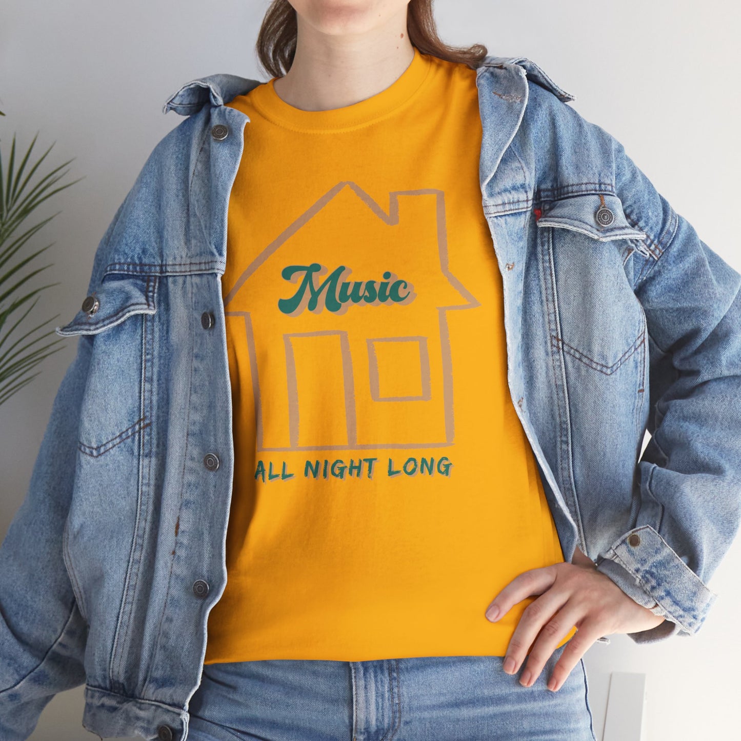 House Music All Night Tee — Party Shirt