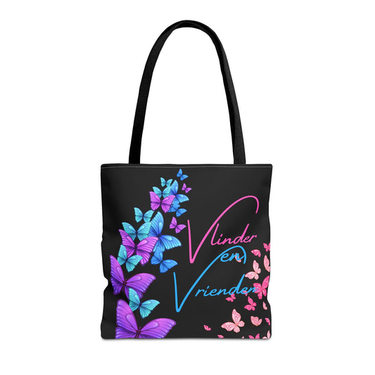 Tote Bag vlinder en vrienden blue