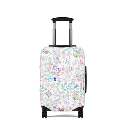 a piece of luggage with a pattern on it