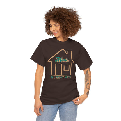 House Music All Night Tee — Party Shirt