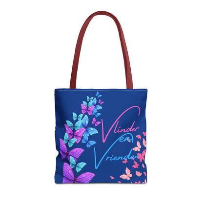 Tote Bag vlinder en vrienden blue