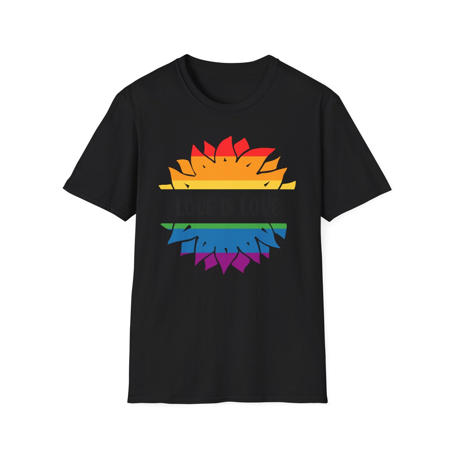 Gaylife - Love is love - Unisex Softstyle T-Shirt