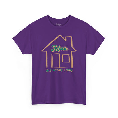House Music All Night Tee — Party Shirt