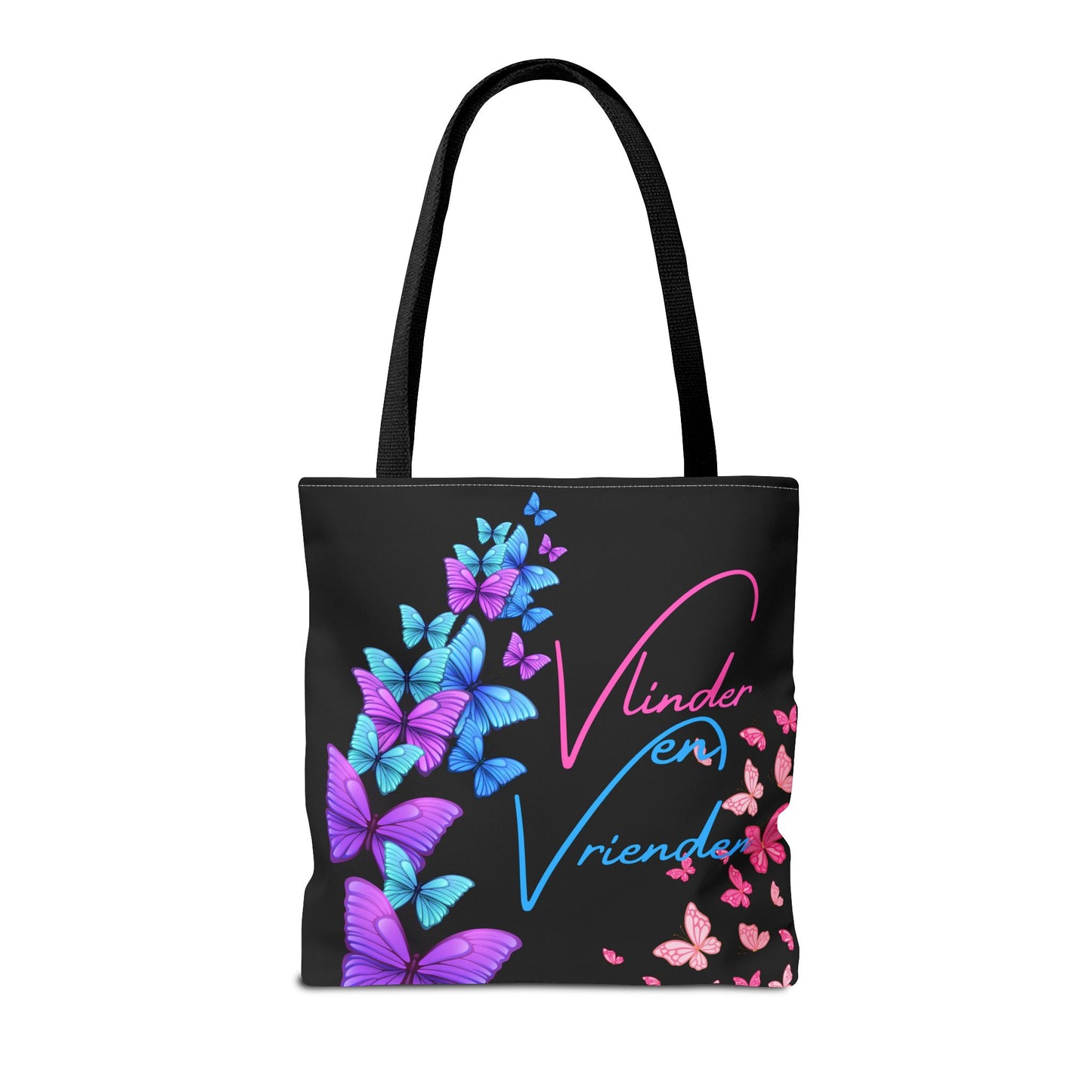 Tote Bag vlinder en vrienden blue