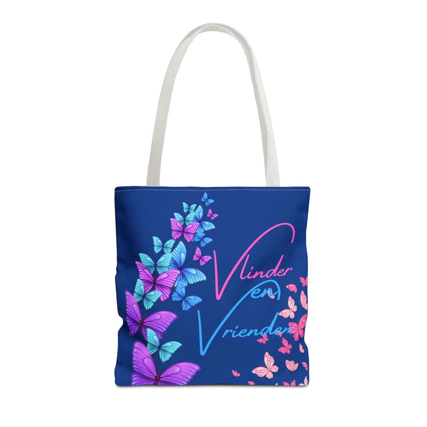 Tote Bag vlinder en vrienden blue