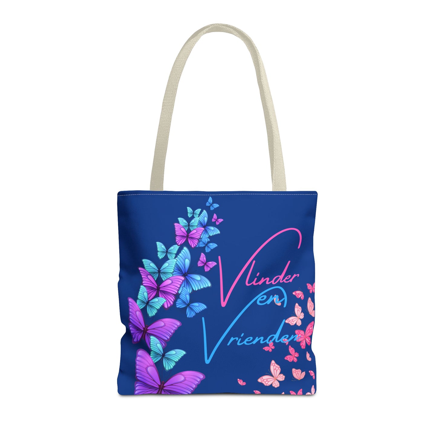 Tote Bag vlinder en vrienden blue