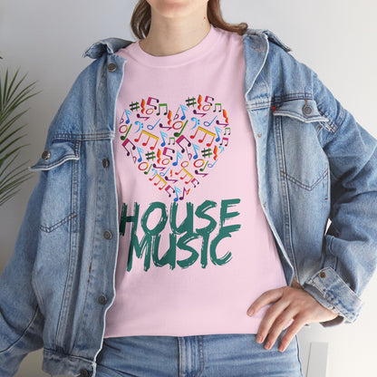 Love House Music T-Shirt — 'Love House Music' Tee for House Music Fans