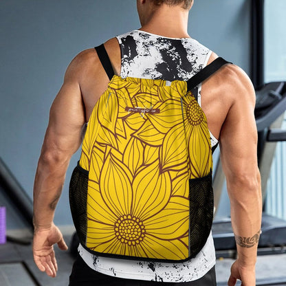 Flower yellow - Sports Bag
