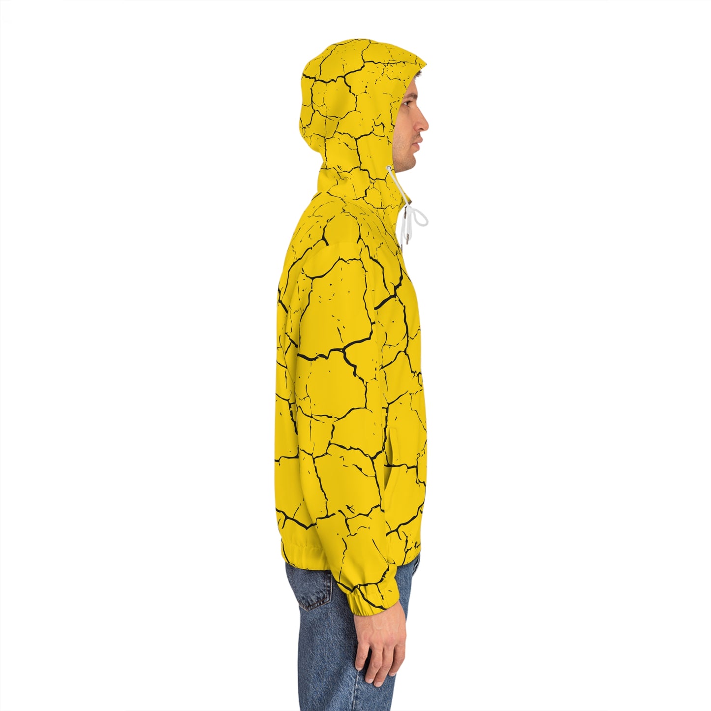 Black yellow hoodie