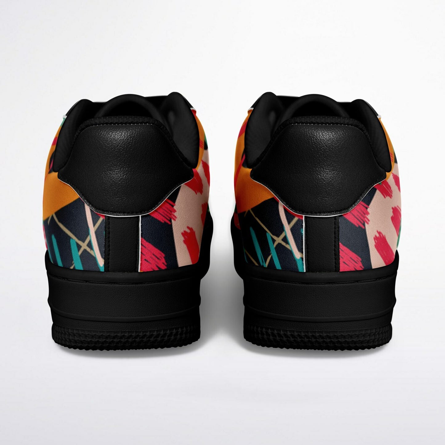 The painter - Black casual sneakers low shoes copy