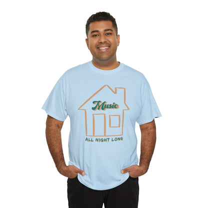 House Music All Night Tee — Party Shirt