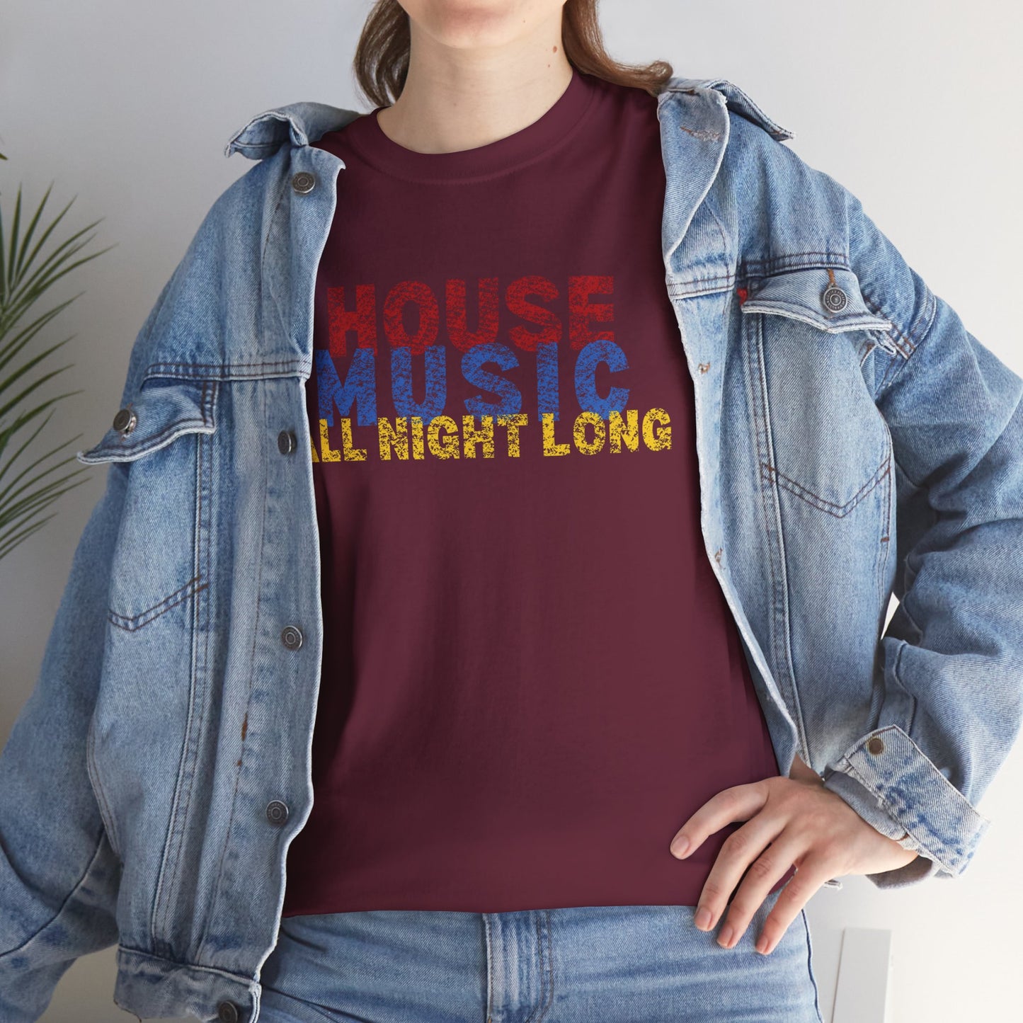 House music all night long T-Shirt