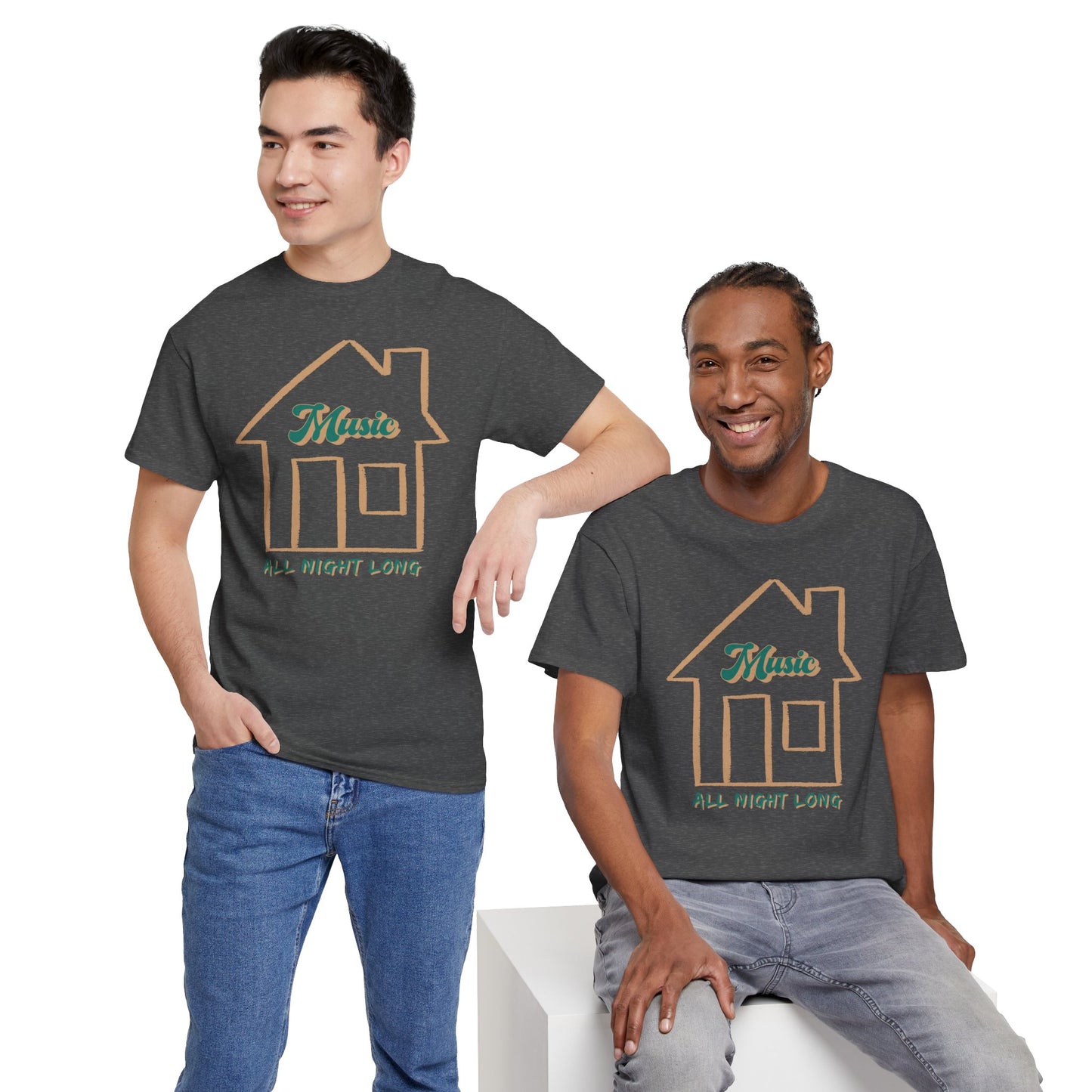 House Music All Night Tee — Party Shirt