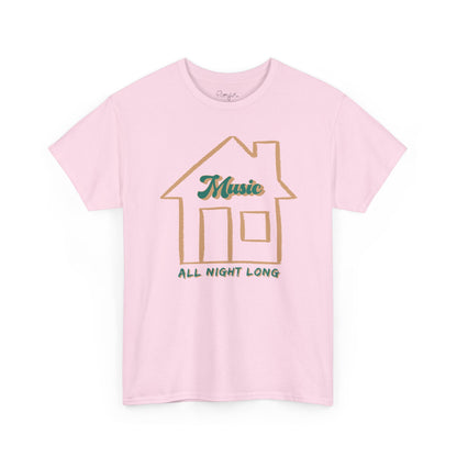 House Music All Night Tee — Party Shirt