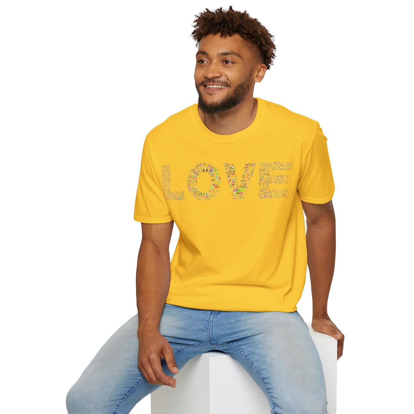 Gaylife - Love and peace - Unisex Softstyle T-Shirt