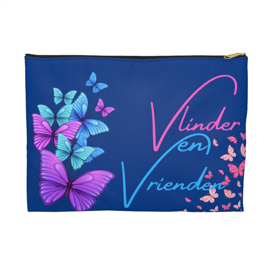 Accessory Pouch vlinder en vrienden blue