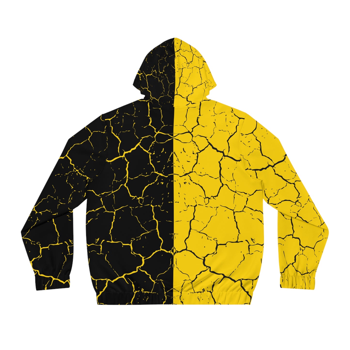 Black yellow hoodie