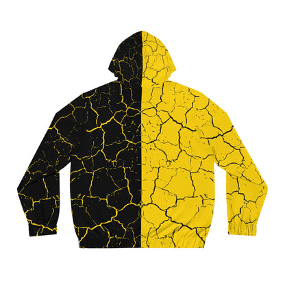 Black yellow hoodie