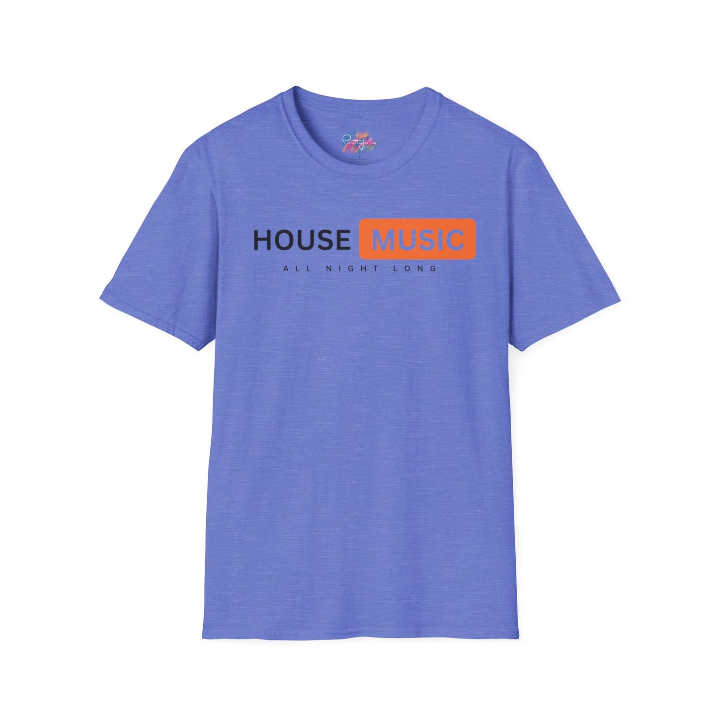 House music - All night long hub - Unisex Softstyle T-Shirt