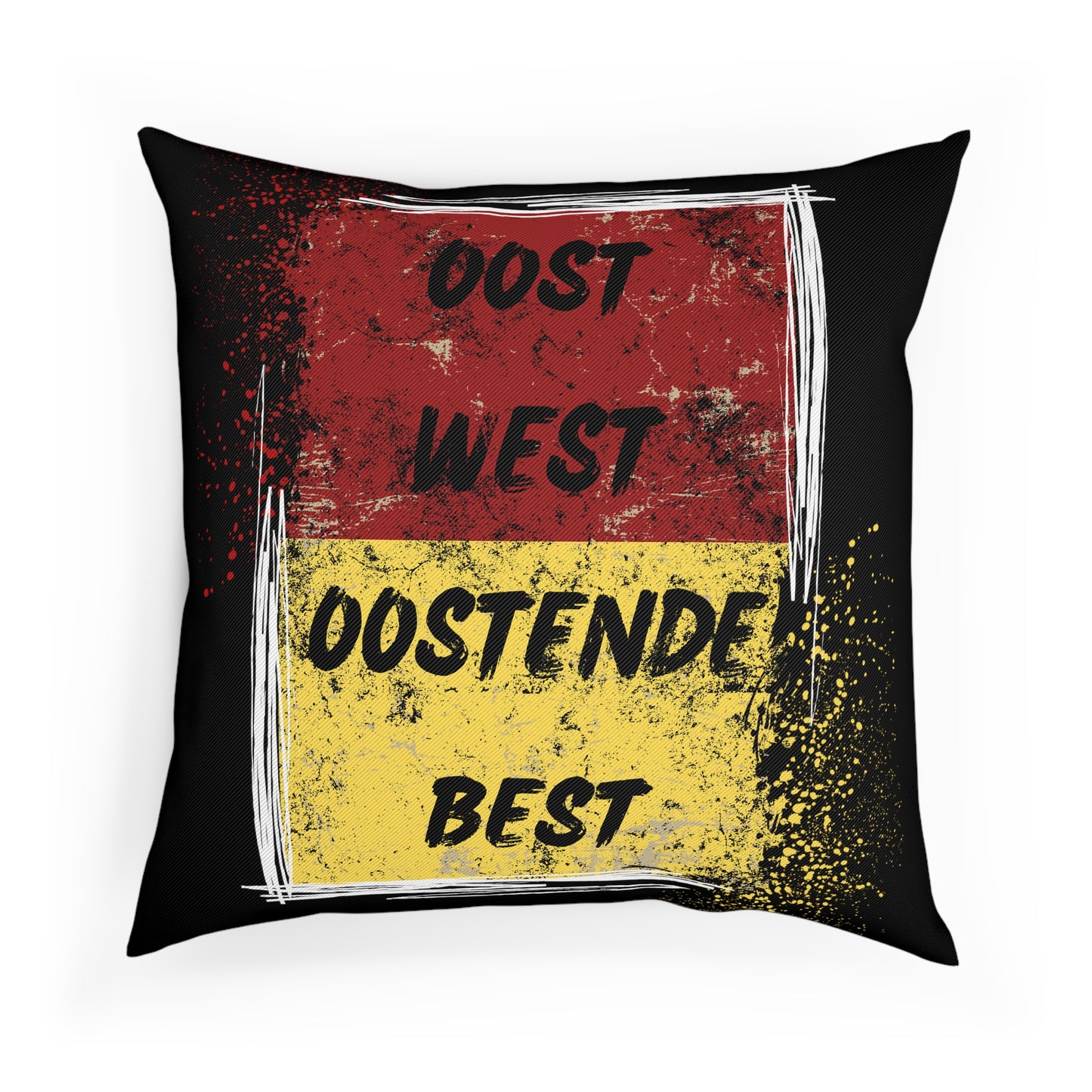 Oostende - Belgium - Best - Pillow.