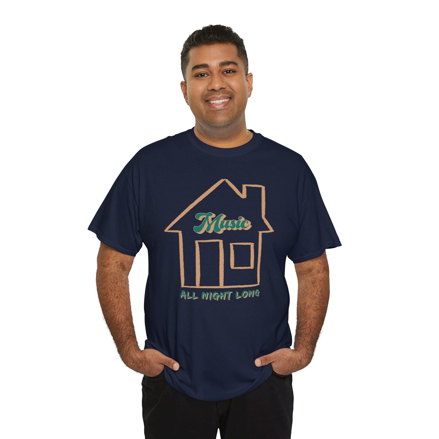 House Music All Night Tee — Party Shirt