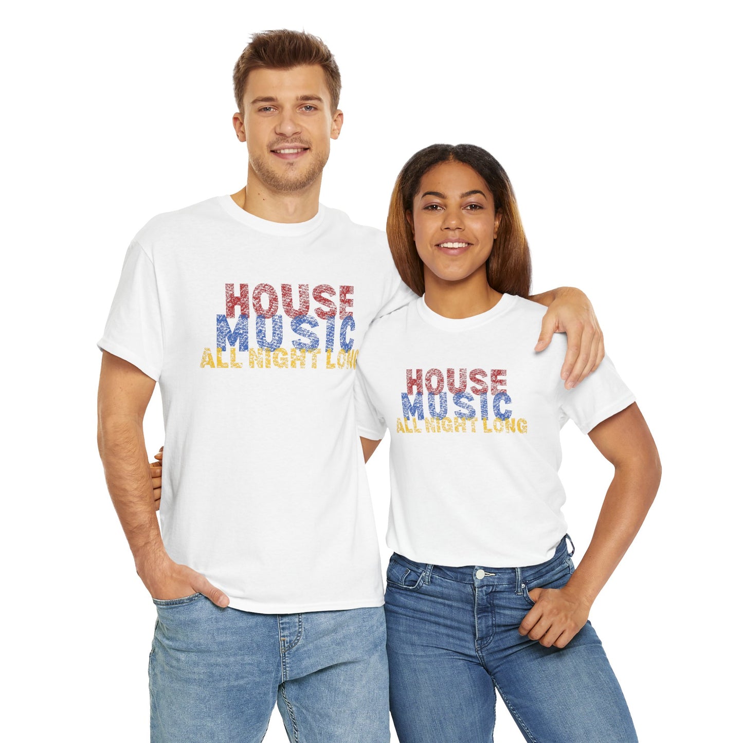 House music all night long T-Shirt