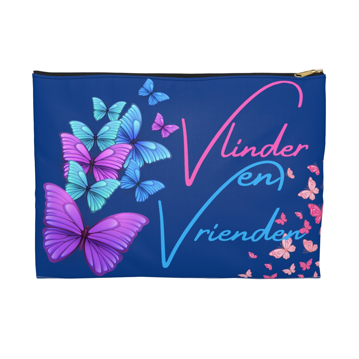 Gaylife - Vlinder en vrienden - Blue - Accessory Pouch