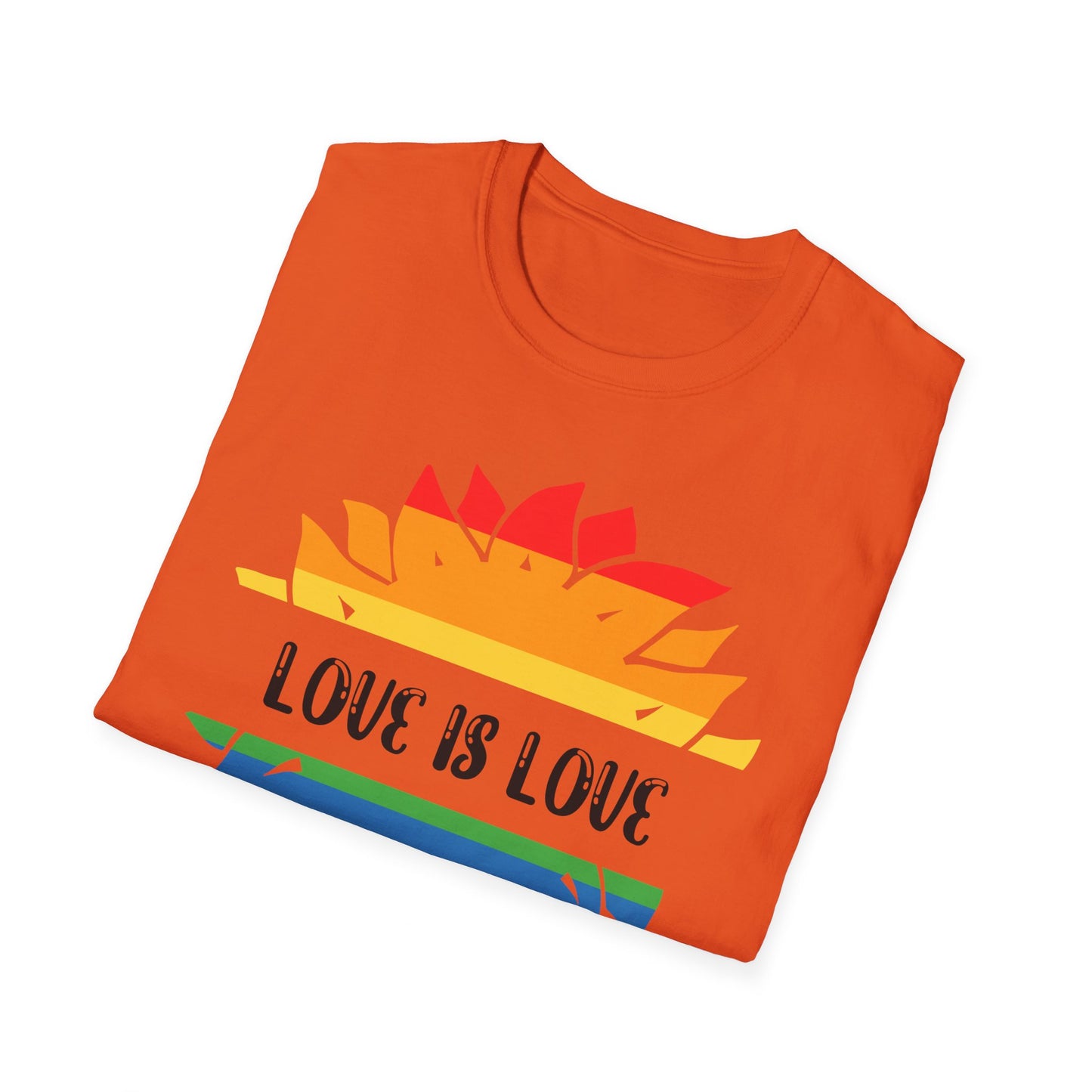 Gaylife - Love is love - Unisex Softstyle T-Shirt