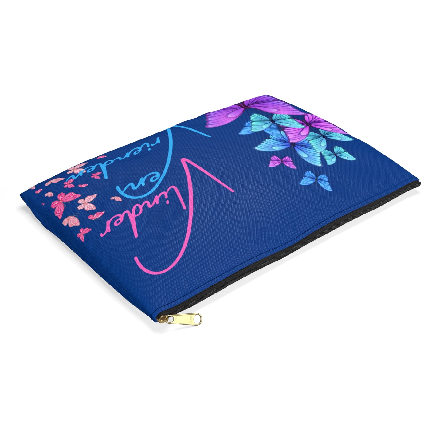 Accessory Pouch vlinder en vrienden blue
